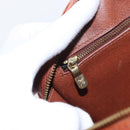 LOUIS VUITTON Epi Jeune FilleMM Shoulder Bag Brown M52153 LV Auth BA8776-23