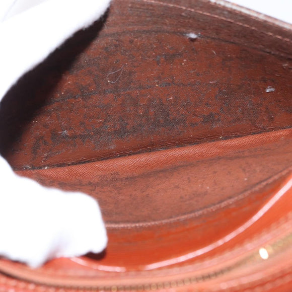 LOUIS VUITTON Epi Jeune FilleMM Shoulder Bag Brown M52153 LV Auth BA8776