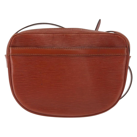 LOUIS VUITTON Epi Jeune FilleMM Shoulder Bag Brown M52153 LV Auth BA8776