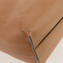 Chloe Kate Hand Bag Leather 2way Beige Gold Auth BA8784-17