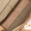 Chloe Kate Hand Bag Leather 2way Beige Gold Auth BA8784-10