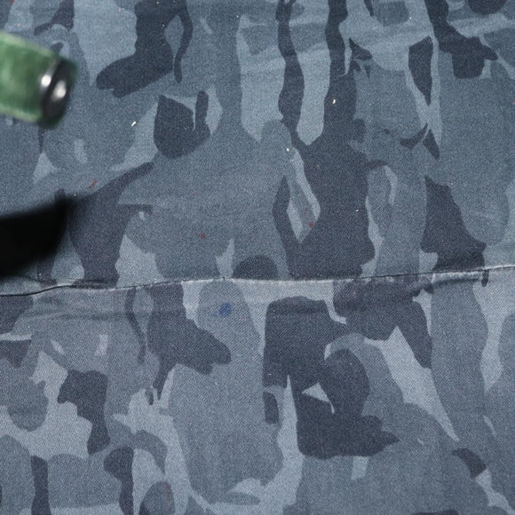 Jimmy Choo Studs Tote Bag Leather Green Silver Auth BA8788