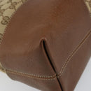 GUCCI GG Canvas Tote Bag Beige Gold 323673 Auth BA8793-17