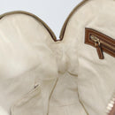 GUCCI GG Canvas Tote Bag Beige Gold 323673 Auth BA8793-21