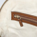 GUCCI GG Canvas Tote Bag Beige Gold 323673 Auth BA8793-22