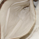 GUCCI GG Canvas Tote Bag Beige Gold 323673 Auth BA8793-23