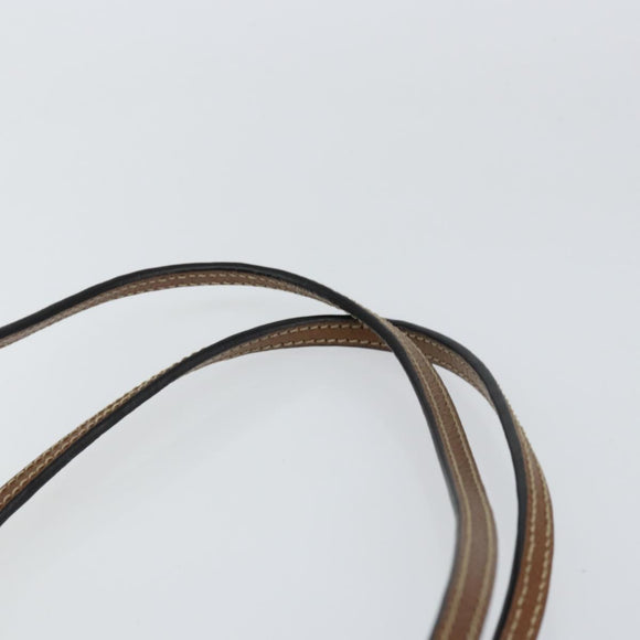 GUCCI GG Canvas Tote Bag Beige Gold 323673 Auth BA8793