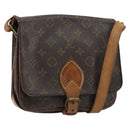 LOUIS VUITTON Monogram Cartouchiere MM Shoulder Bag M51253 LV Auth BA8798-1