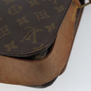 LOUIS VUITTON Monogram Cartouchiere MM Shoulder Bag M51253 LV Auth BA8798-16
