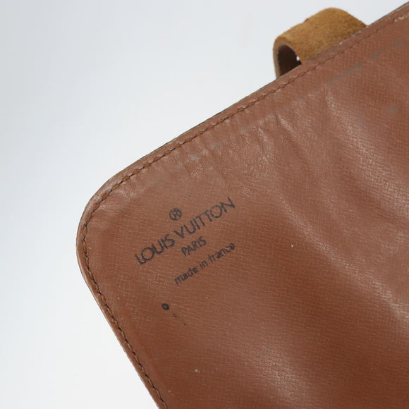 LOUIS VUITTON Monogram Cartouchiere MM Shoulder Bag M51253 LV Auth BA8798