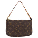 LOUIS VUITTON Monogram Pochette Accessoires Pouch M51980 LV Auth BA8800-1