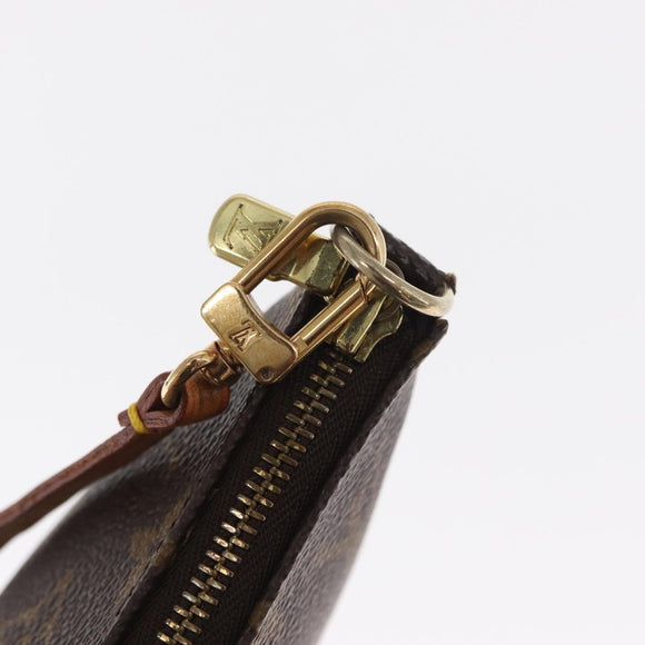 LOUIS VUITTON Monogram Pochette Accessoires Pouch M51980 LV Auth BA8800