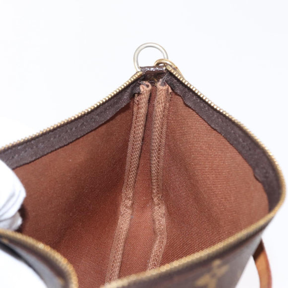 LOUIS VUITTON Monogram Pochette Accessoires Pouch M51980 LV Auth BA8800