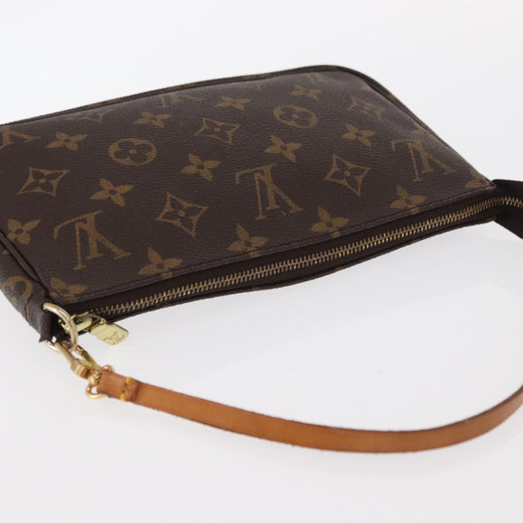 LOUIS VUITTON Monogram Pochette Accessoires Pouch M51980 LV Auth BA8800
