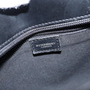 BURBERRY Nova Check Hand Bag PVC Beige Auth BA8803-18