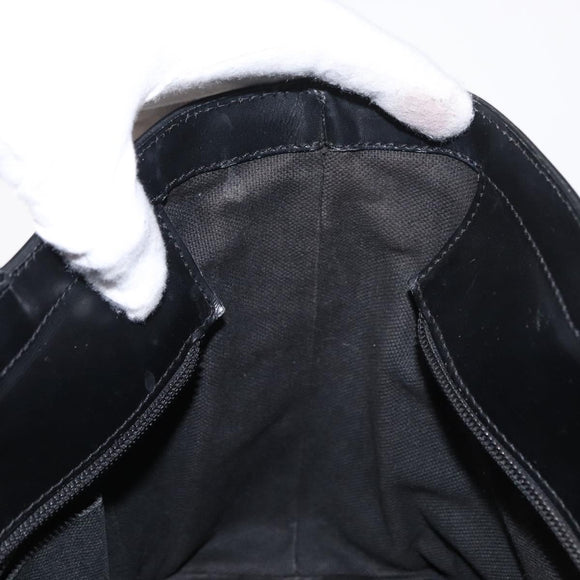 BURBERRY Nova Check Hand Bag PVC Beige Auth BA8803