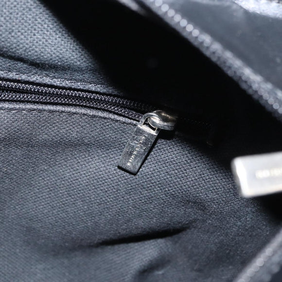 BURBERRY Nova Check Hand Bag PVC Beige Auth BA8803