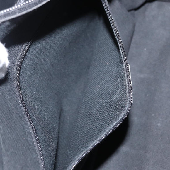 BURBERRY Nova Check Hand Bag PVC Beige Auth BA8803