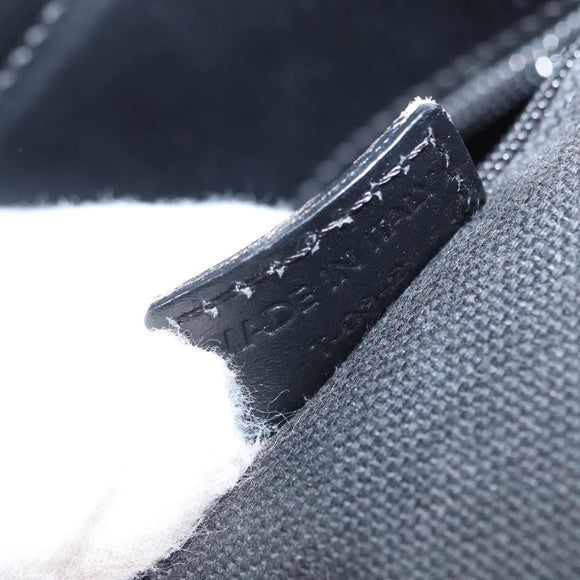 BURBERRY Nova Check Hand Bag PVC Beige Auth BA8803