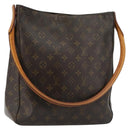 LOUIS VUITTON Monogram Looping GM Schoudertas M51145 LV Auth BA8806-1