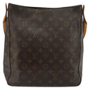 LOUIS VUITTON Monogram Looping GM Schoudertas M51145 LV Auth BA8806-13