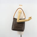LOUIS VUITTON Monogram Looping GM Schoudertas M51145 LV Auth BA8806-26