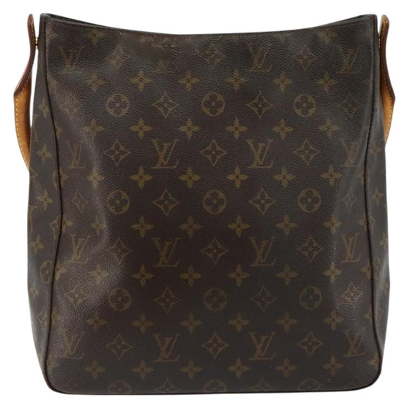 LOUIS VUITTON Monogram Looping GM Schoudertas M51145 LV Auth BA8806