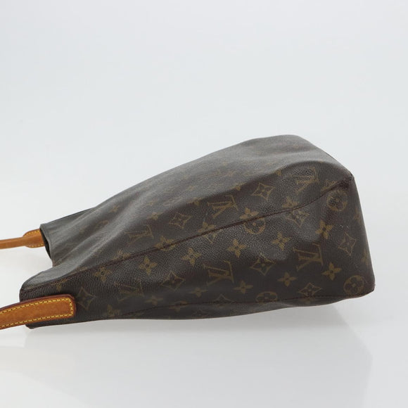 LOUIS VUITTON Monogram Looping GM Schoudertas M51145 LV Auth BA8806