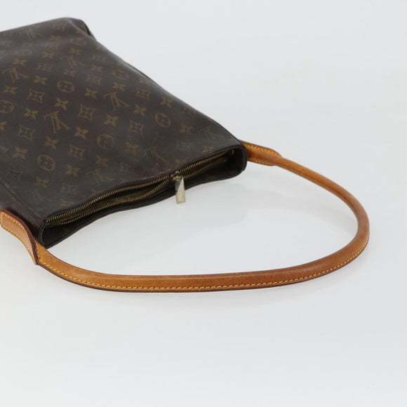 LOUIS VUITTON Monogram Looping GM Schoudertas M51145 LV Auth BA8806