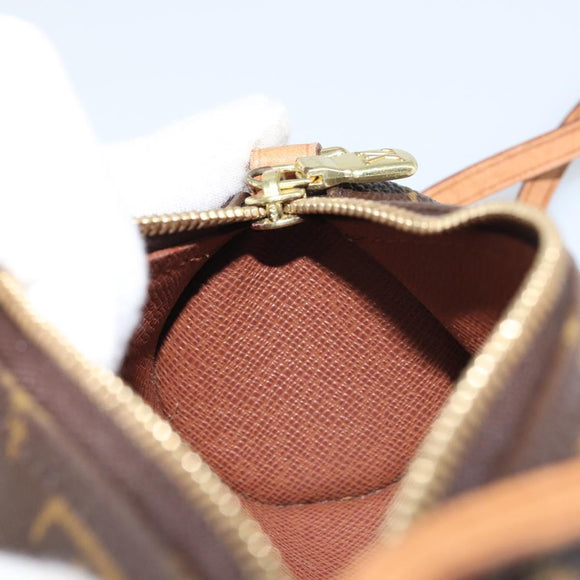 LOUIS VUITTON Monogram Papillon Pouch LV Auth BA8807