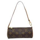 LOUIS VUITTON Monogram Papillon Pouch LV Auth BA8807-13