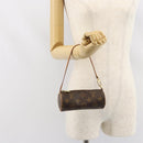LOUIS VUITTON Monogram Papillon Pouch LV Auth BA8807-20