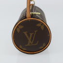 LOUIS VUITTON Monogram Papillon Pouch LV Auth BA8807-4