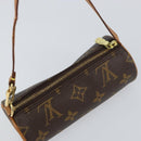 LOUIS VUITTON Monogram Papillon Pouch LV Auth BA8807-6
