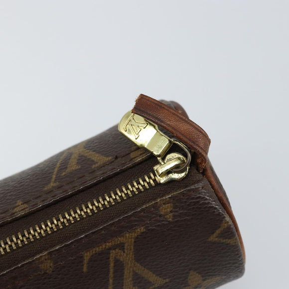 LOUIS VUITTON Monogram Papillon Täschchen LV Auth BA8808