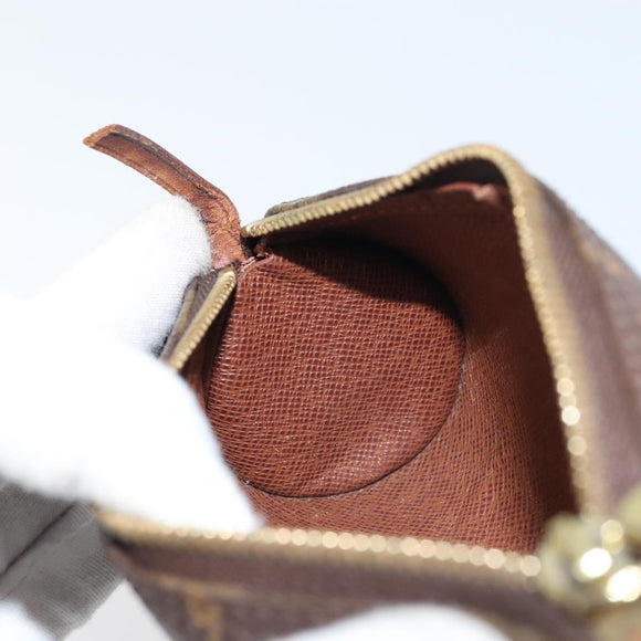 LOUIS VUITTON Monogram Papillon Täschchen LV Auth BA8808