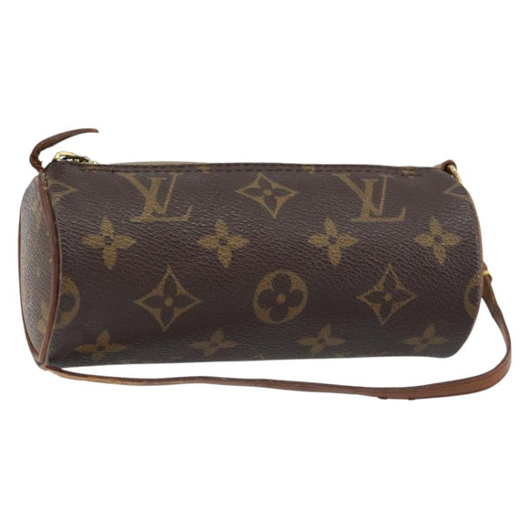 LOUIS VUITTON Monogram Papillon Täschchen LV Auth BA8808