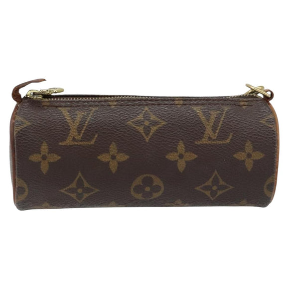 LOUIS VUITTON Monogram Papillon Täschchen LV Auth BA8808