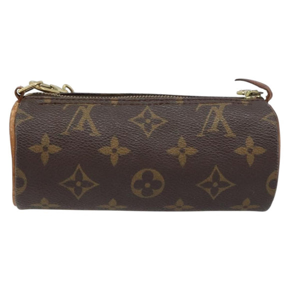 LOUIS VUITTON Monogram Papillon Täschchen LV Auth BA8808