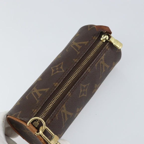 LOUIS VUITTON Monogram Papillon Täschchen LV Auth BA8808
