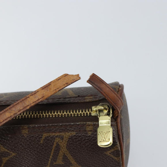 LOUIS VUITTON Monogram Papillon Täschchen LV Auth BA8808