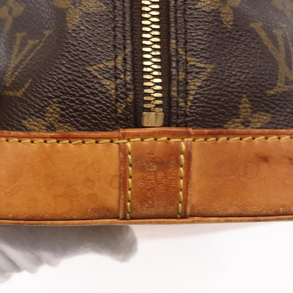 LOUIS VUITTON Monogram Alma Hand Bag M51130 LV Auth BA8809