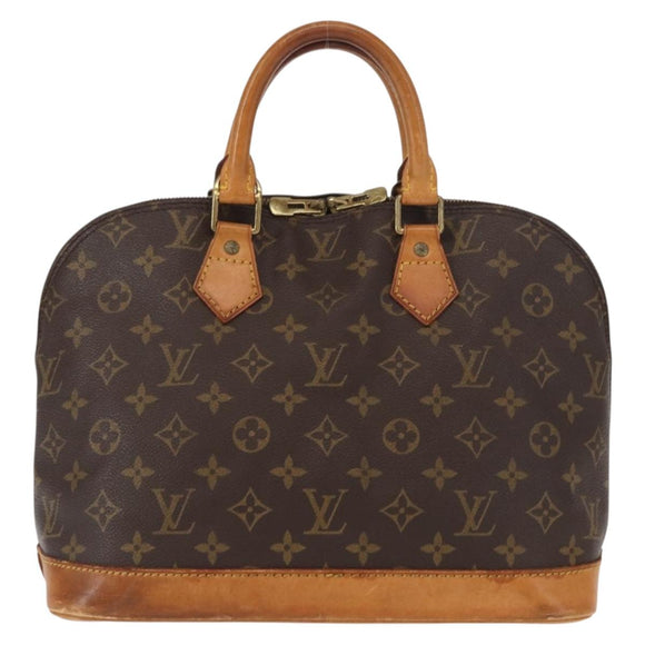 LOUIS VUITTON Monogram Alma Hand Bag M51130 LV Auth BA8809