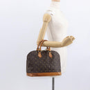 LOUIS VUITTON Monogram Alma Hand Bag M51130 LV Auth BA8809-23