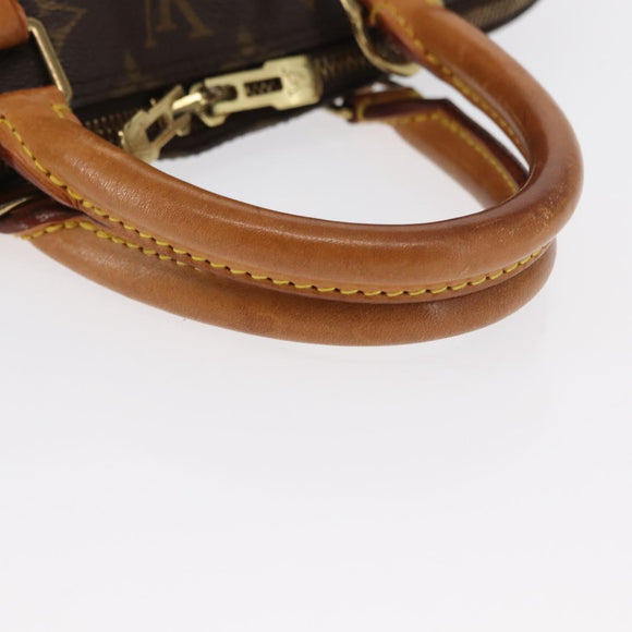 LOUIS VUITTON Monogram Alma Hand Bag M51130 LV Auth BA8809