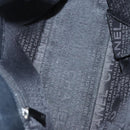 CHANEL Choco Bar Tote Bag Caviar Skin Black CC Auth BA881-11