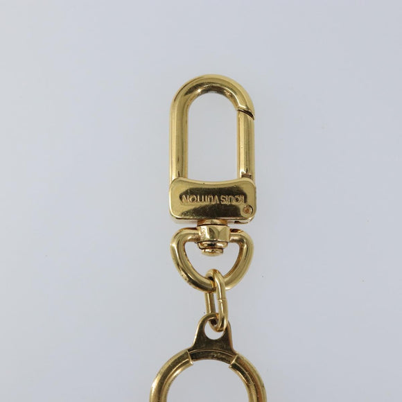 LOUIS VUITTON Anneau Cles Key Holder metal Gold Tone M62698 LV Auth BA8816