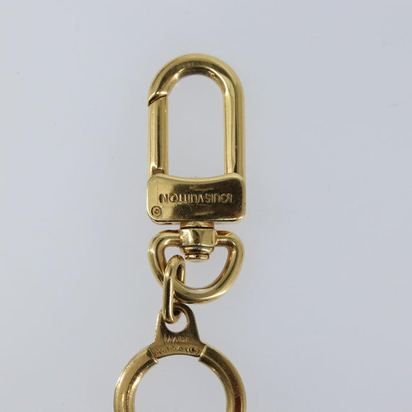 LOUIS VUITTON Anneau Cles Key Holder metal Gold Tone M62698 LV Auth BA8816