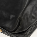 GUCCI Tote Bag Leather Black Gold 211959 Auth BA8823-15