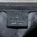 GUCCI Tote Bag Leather Black Gold 211959 Auth BA8823-21